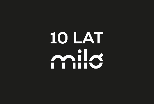 10 lat MILÓ oś czasu