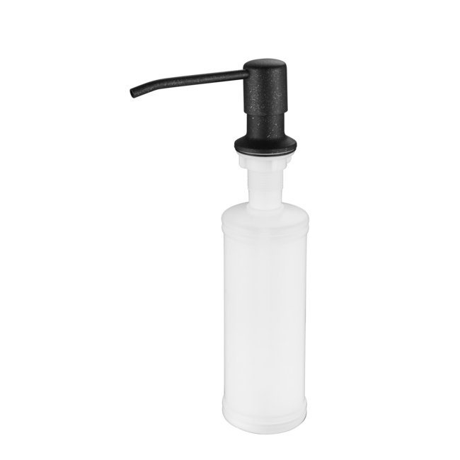 Soap/liquid dispenser YORK - finishing Black Metalic