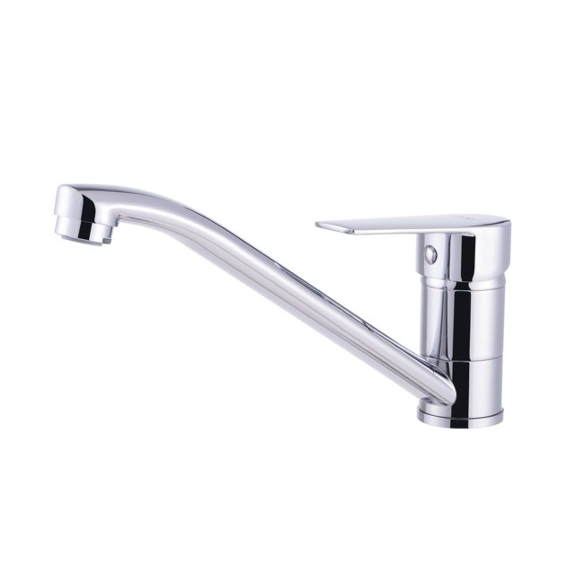 POLO standing kitchen faucet with "S" spout - finishing Chrome