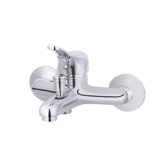 VERSO wall-mounted bath faucet - finishing Chrome